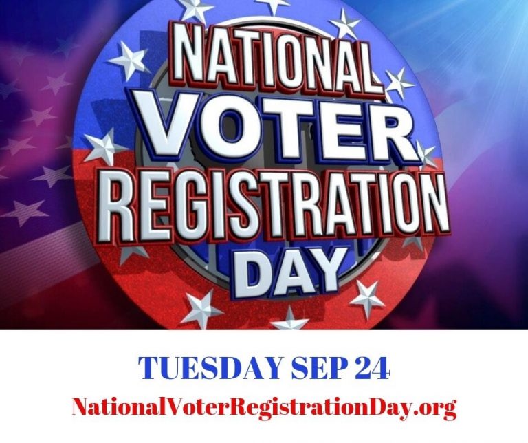 National Voter Registration Day Masjid AlSalam