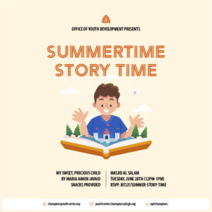 Summertime Story Time w/ Author Maria Aimen Javaid