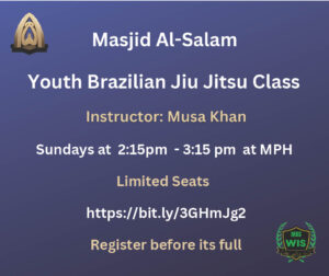 Youth Brazilian Jiu Jitsu Class